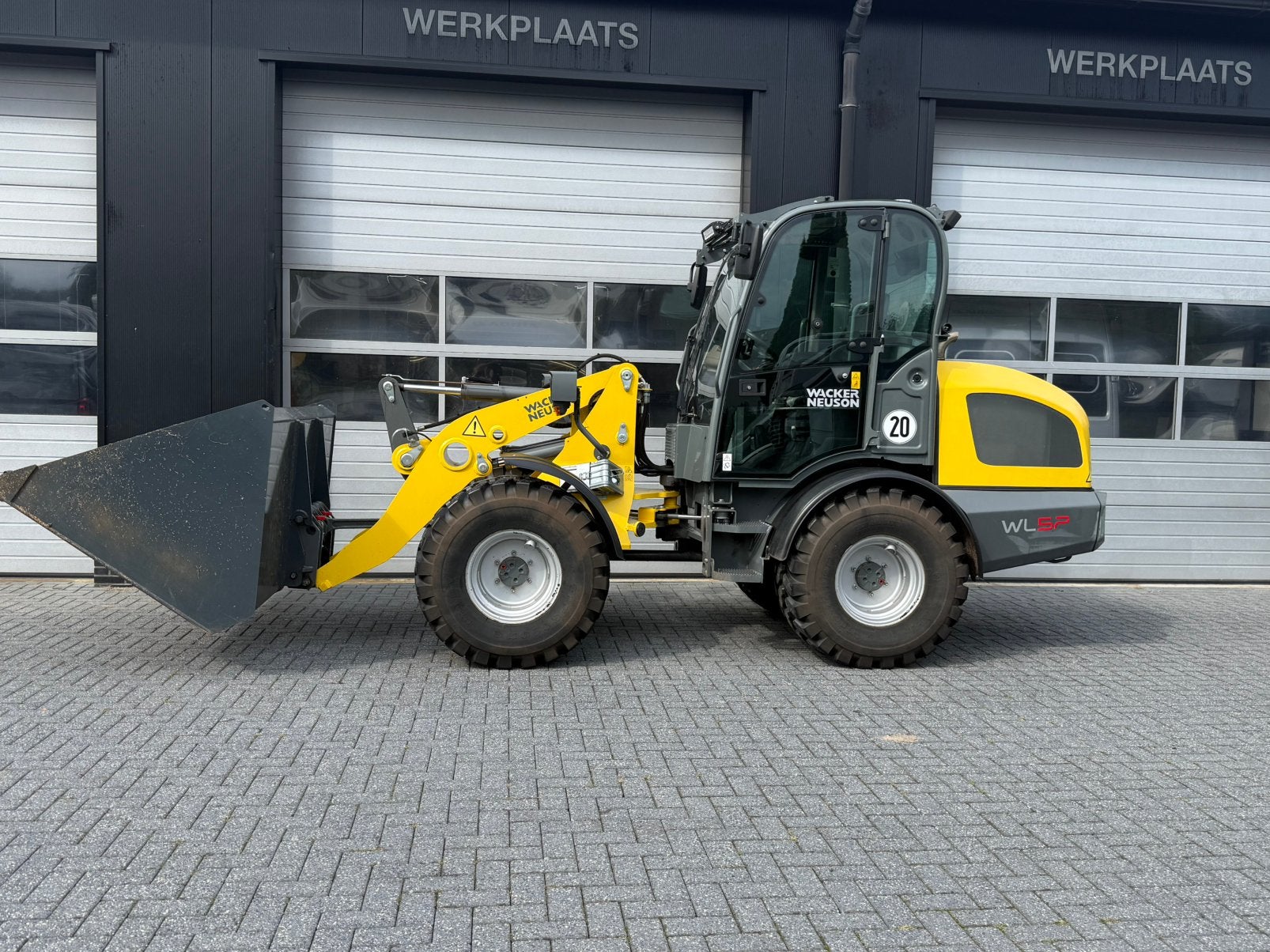 Wacker Neusson WL52 shovel wiellader, Zakelijke goederen, Ophalen, Wiellader of Shovel