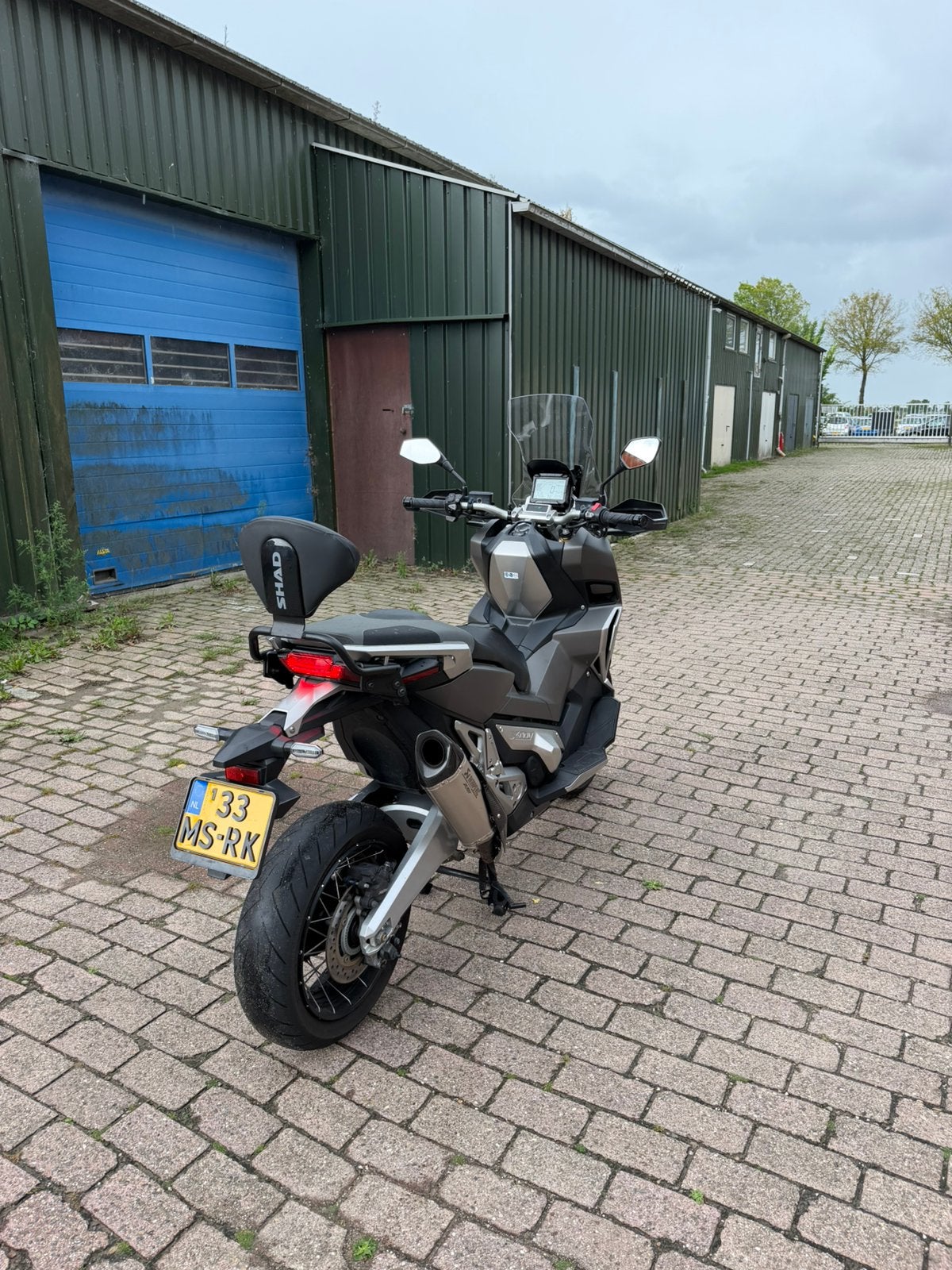 Honda x adv op A2, Ophalen