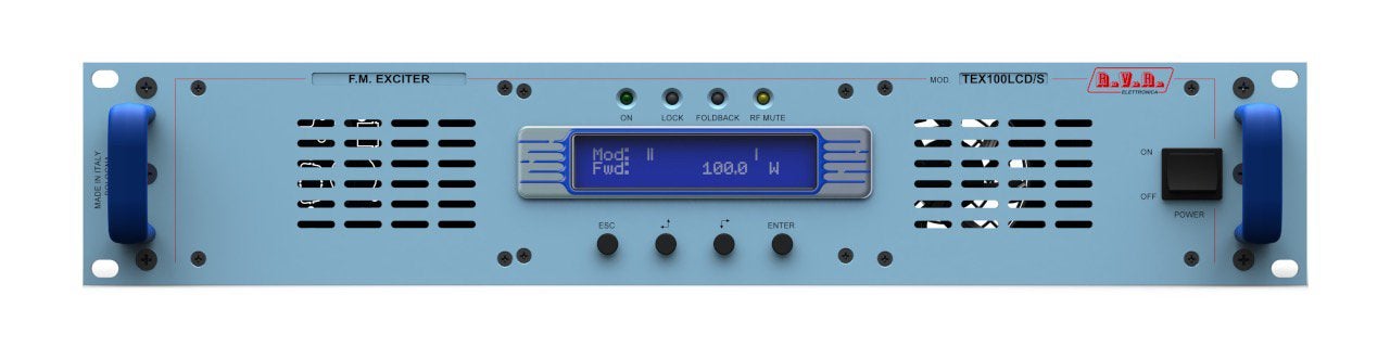 Rvr tex 100 watt breedband stuurzender, Ophalen, Zo goed als nieuw, Zender