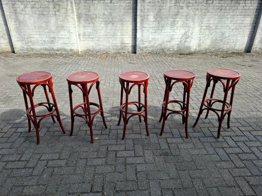 Mooie set barkrukken, Ophalen, 5 krukken of meer, 60 tot 90 cm, Zo goed als nieuw