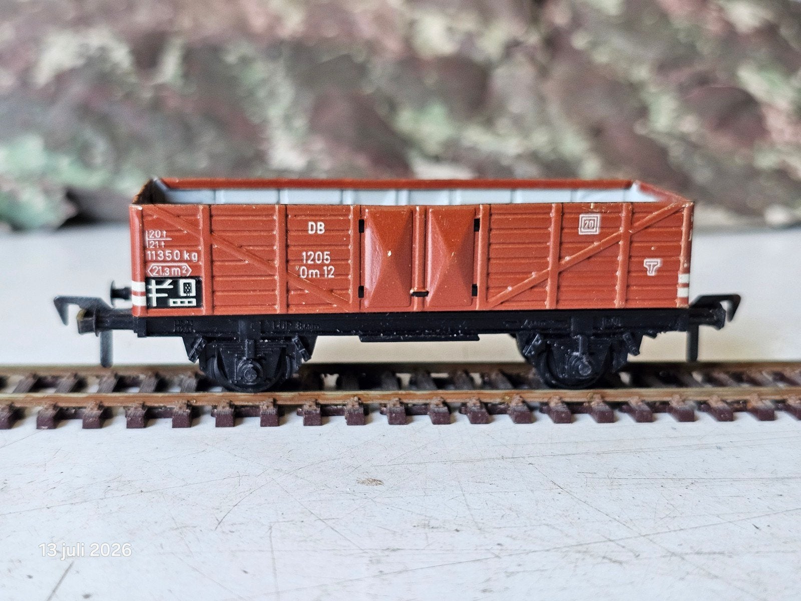 Fleischmann H0 blikken wagon DB - modeltrein, Ophalen of Verzenden