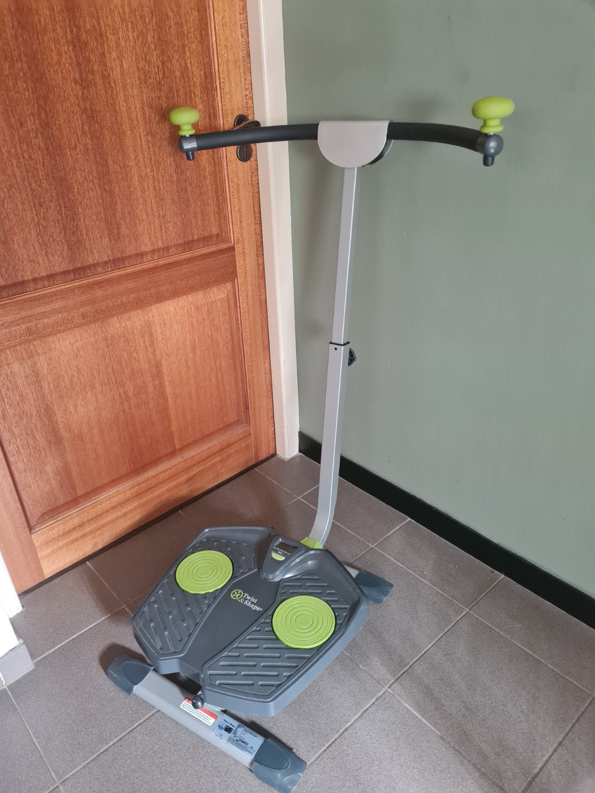 Twist & Shape Stepper met handleiding en DVD, Ophalen, Buik, Stepapparaat, Zo goed als nieuw