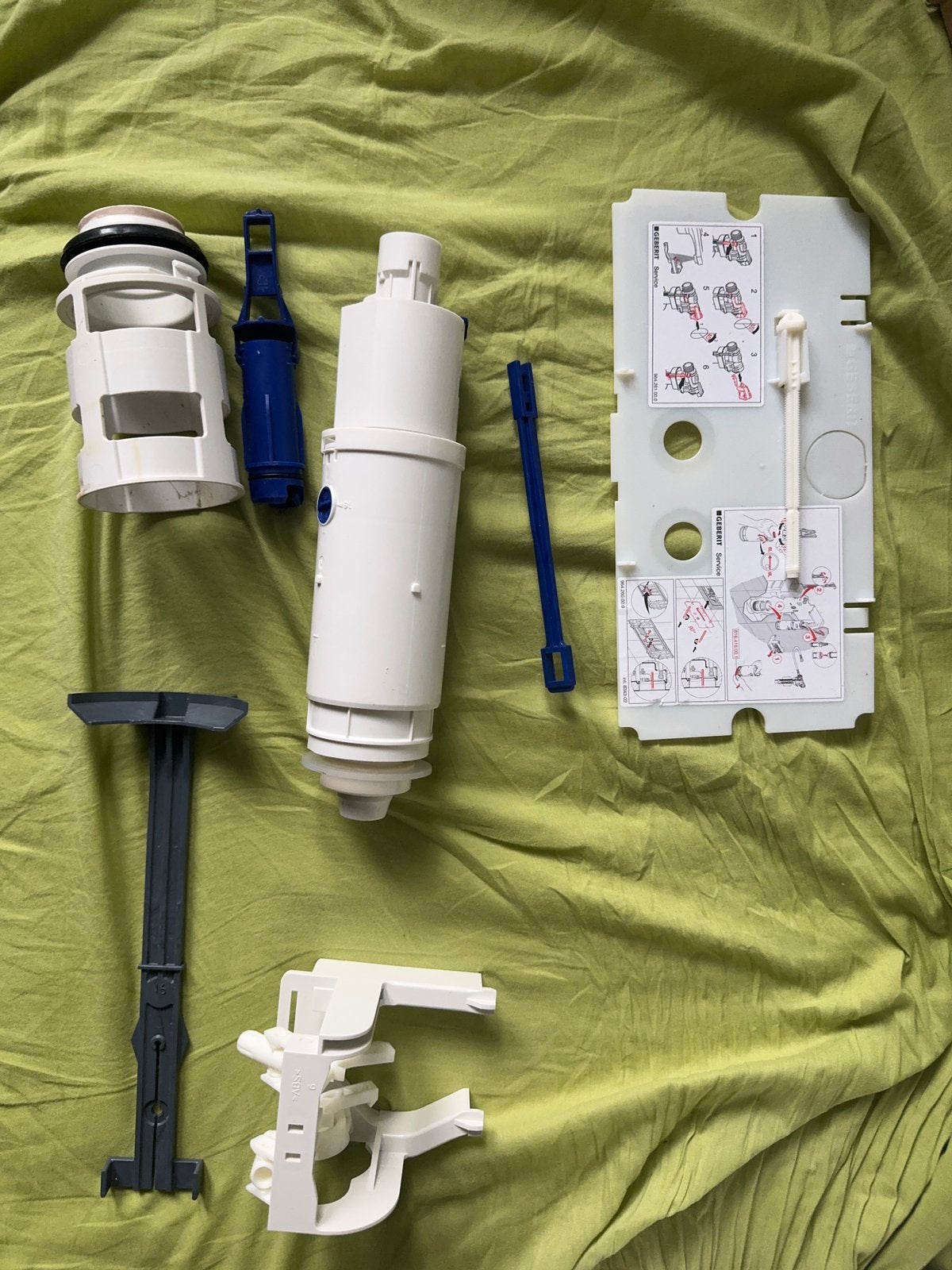 Geberit twico ombouwset, Doe-het-zelf en Verbouw, Sanitair, Ophalen of Verzenden, Zo goed als nieuw, Toilet