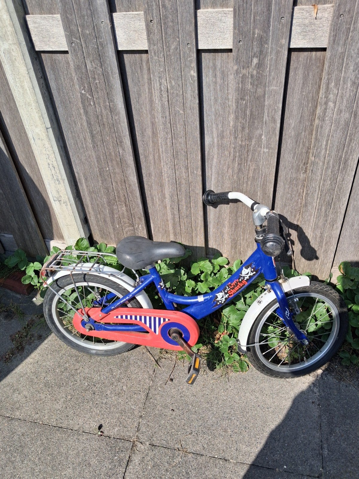 Puky kinderfiets blauw - 16 inch, Ophalen, Terugtraprem, Puky, 16 tot 20 inch