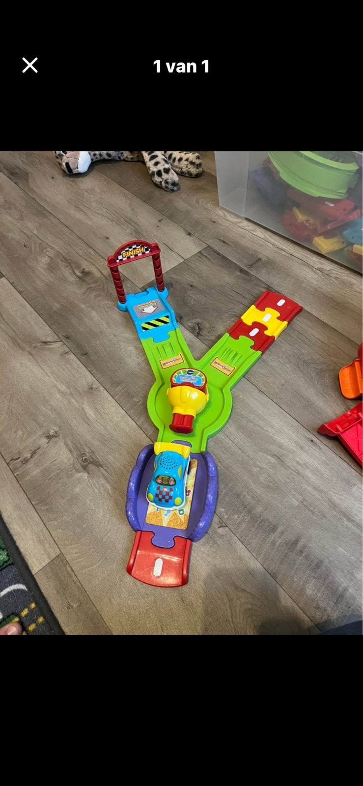 Toet toet lanceer baan, Ophalen