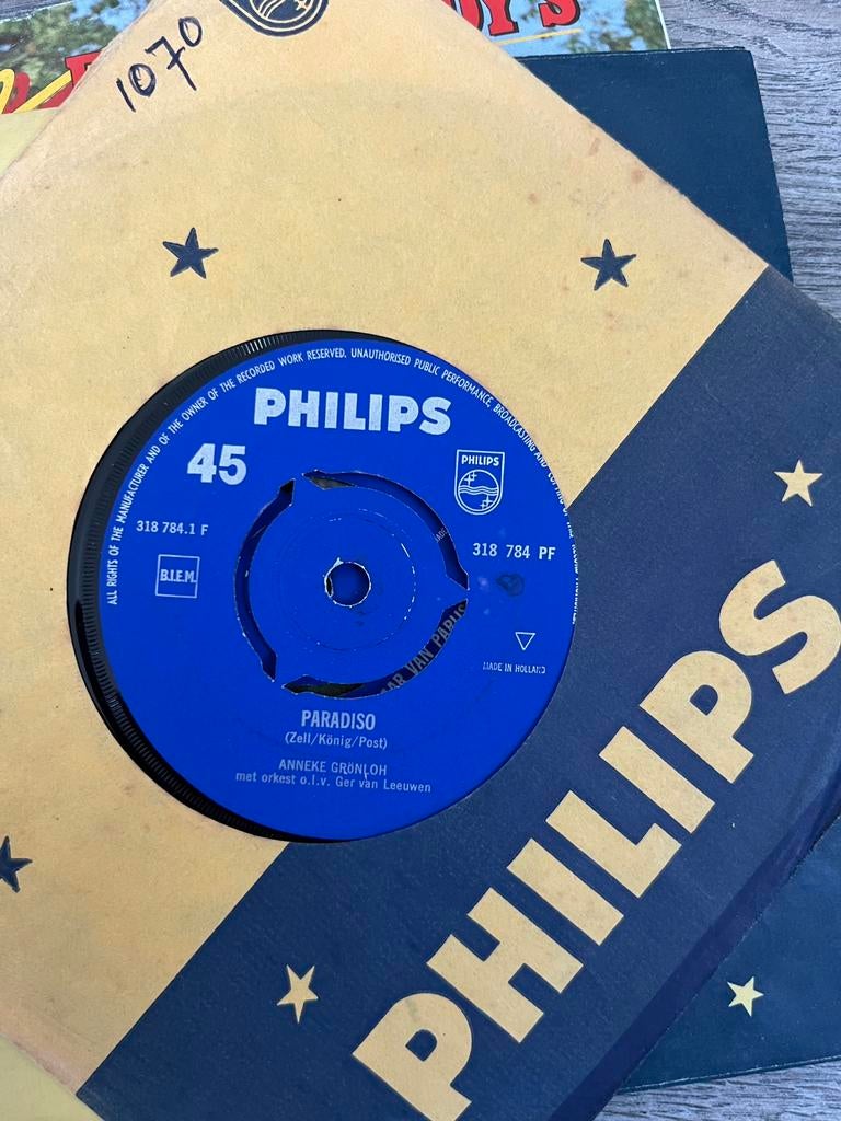 Anneke Gronloh - Paradiso, Cd's en Dvd's, Vinyl | Nederlandstalig, Ophalen of Verzenden, Zo goed als nieuw, Overige formaten, Levenslied of Smartlap