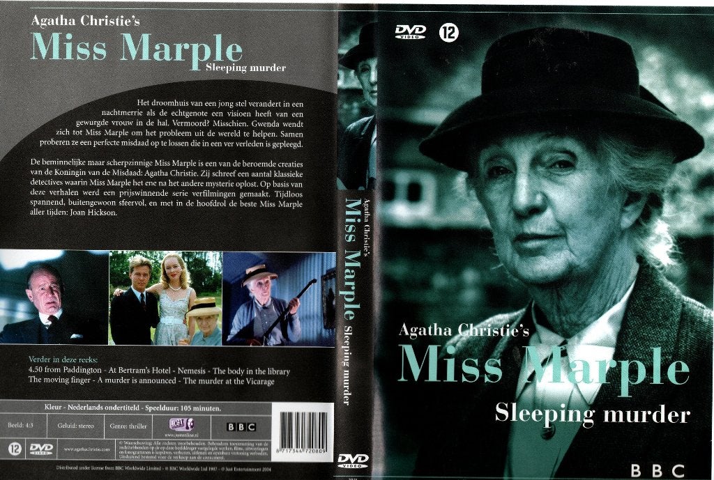 Miss Marple, Sleeping murder, Vanaf 12 jaar, Ophalen of Verzenden, Zo goed als nieuw