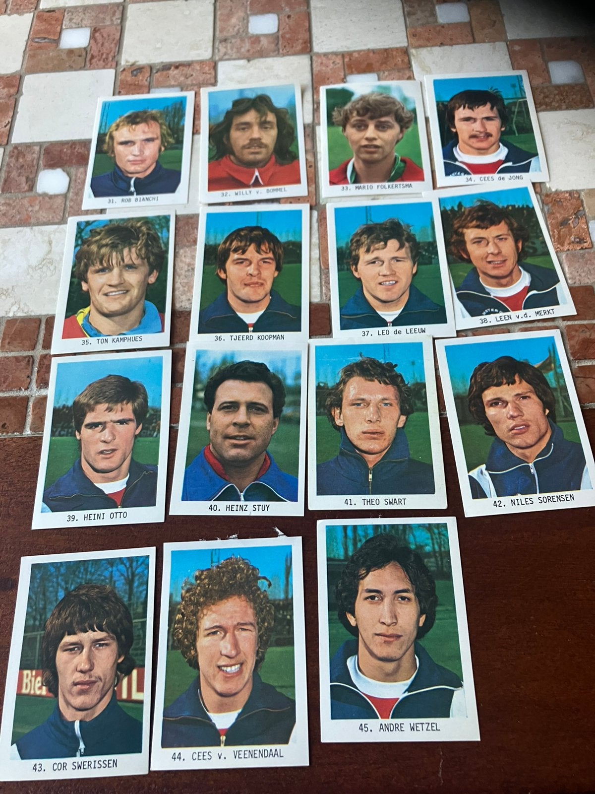 Fc Amsterdam panini vanderhout 1977-1978, Verzamelen, Ophalen of Verzenden, Zo goed als nieuw, Ajax, Poster, Plaatje of Sticker