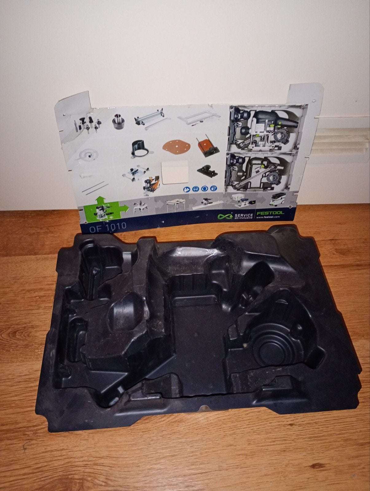 Festool Inlay voor Systainer OF 1010 Bovenfrees, Doe-het-zelf en Verbouw, Gereedschap | Freesmachines, Gebruikt, Overige soorten
