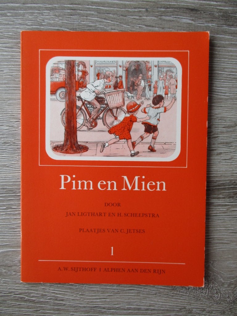 Pim en Mien 1 - Ligthart / Scheepstra / Jetses, Ophalen of Verzenden, Gelezen, Fictie algemeen