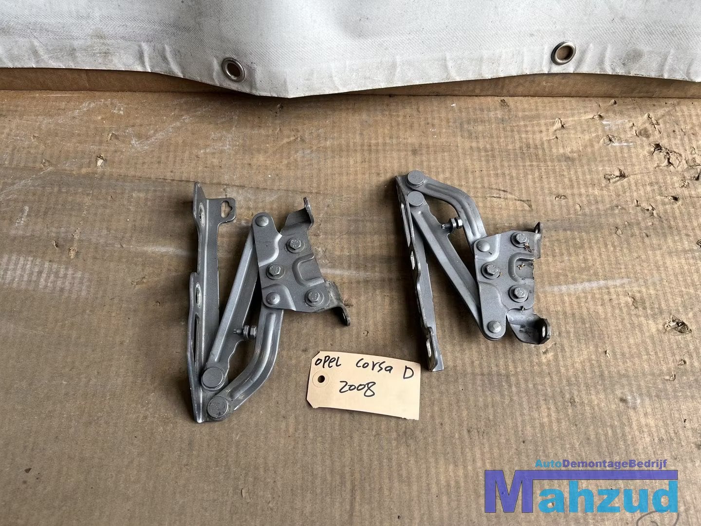 OPEL CORSA D Motorkap scharnier set 2006-2014, Gebruikt, Opel Automobile GmbH, Ophalen of Verzenden, Kontakt@opel-infoservice.de