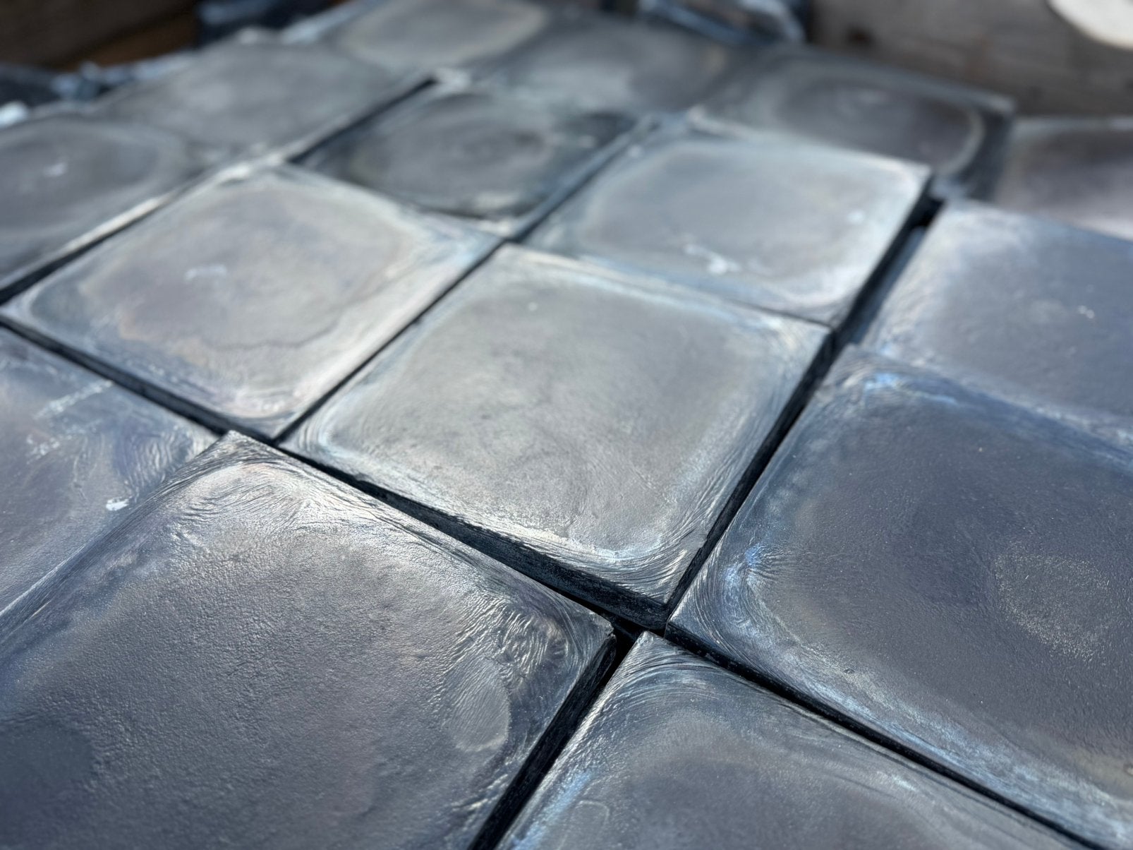 65m2 oude basalt tegels 20x20x2,5cm., Tuin en Terras, Tegels en Klinkers, Ophalen, Overige typen, Info@walstra.nl, Zo goed als nieuw