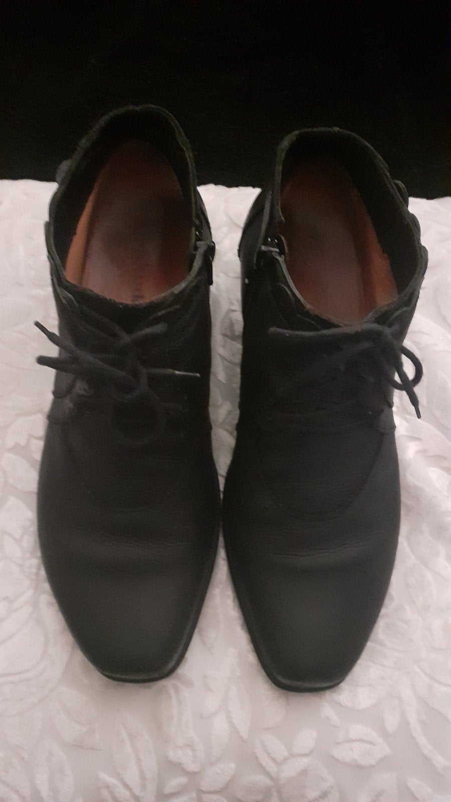 Think! Zwarte Leren Enkellaarsjes Maat 39, Kleding | Dames, Schoenen, Think!, Ophalen of Verzenden, Zwart, Lage of Enkellaarzen