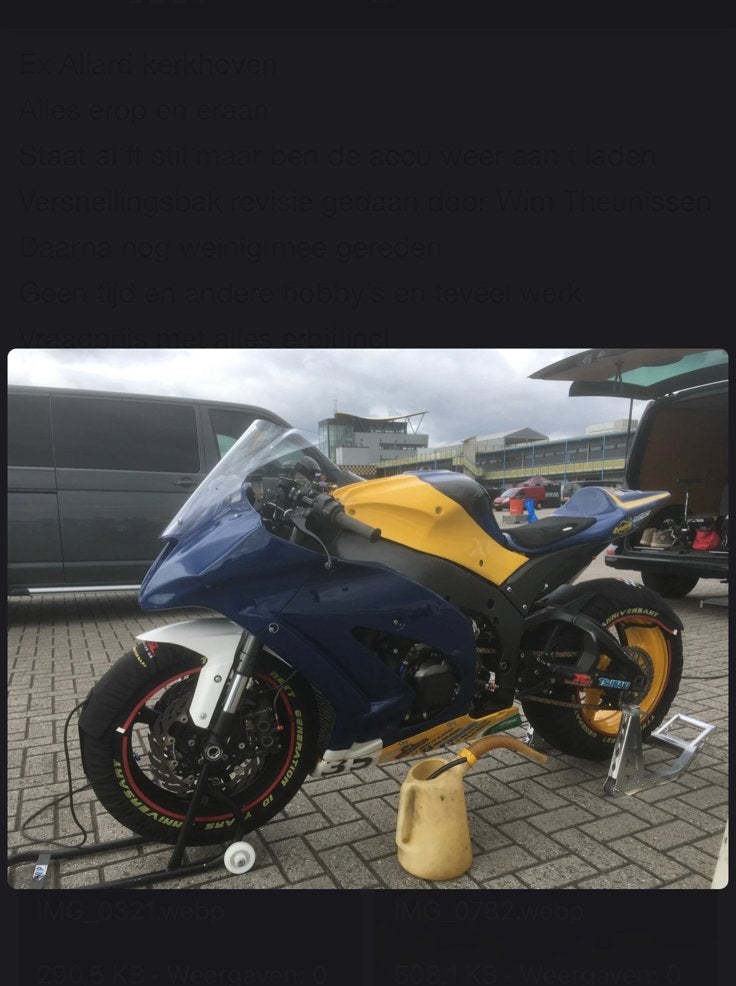 Velgenset zx10r 2011-2016, Ophalen, Gebruikt