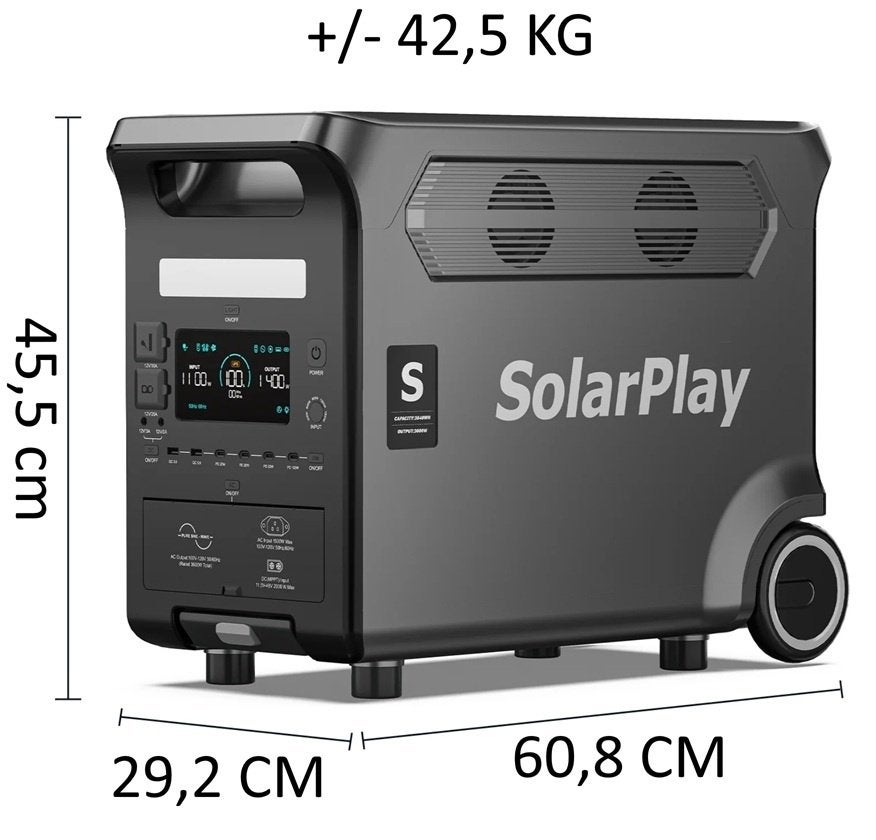 Powerstation – 3840Wh / 3600W - NIEUW - Thuisbatterij - accu, Ophalen, Nieuw