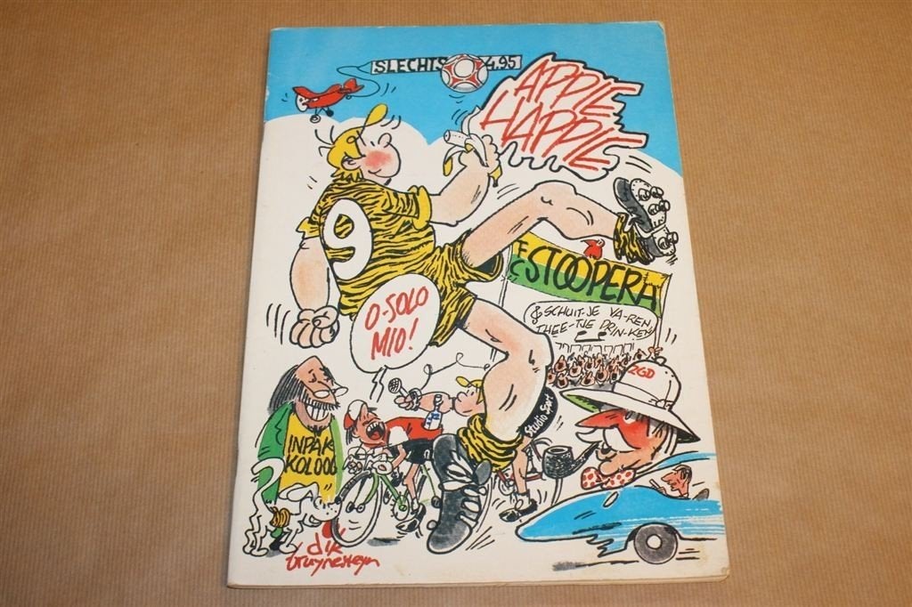Appie Happie en de Taaie Tijgers - Dik Bruynesteyn, Eén stripboek, Ophalen of Verzenden, Zo goed als nieuw