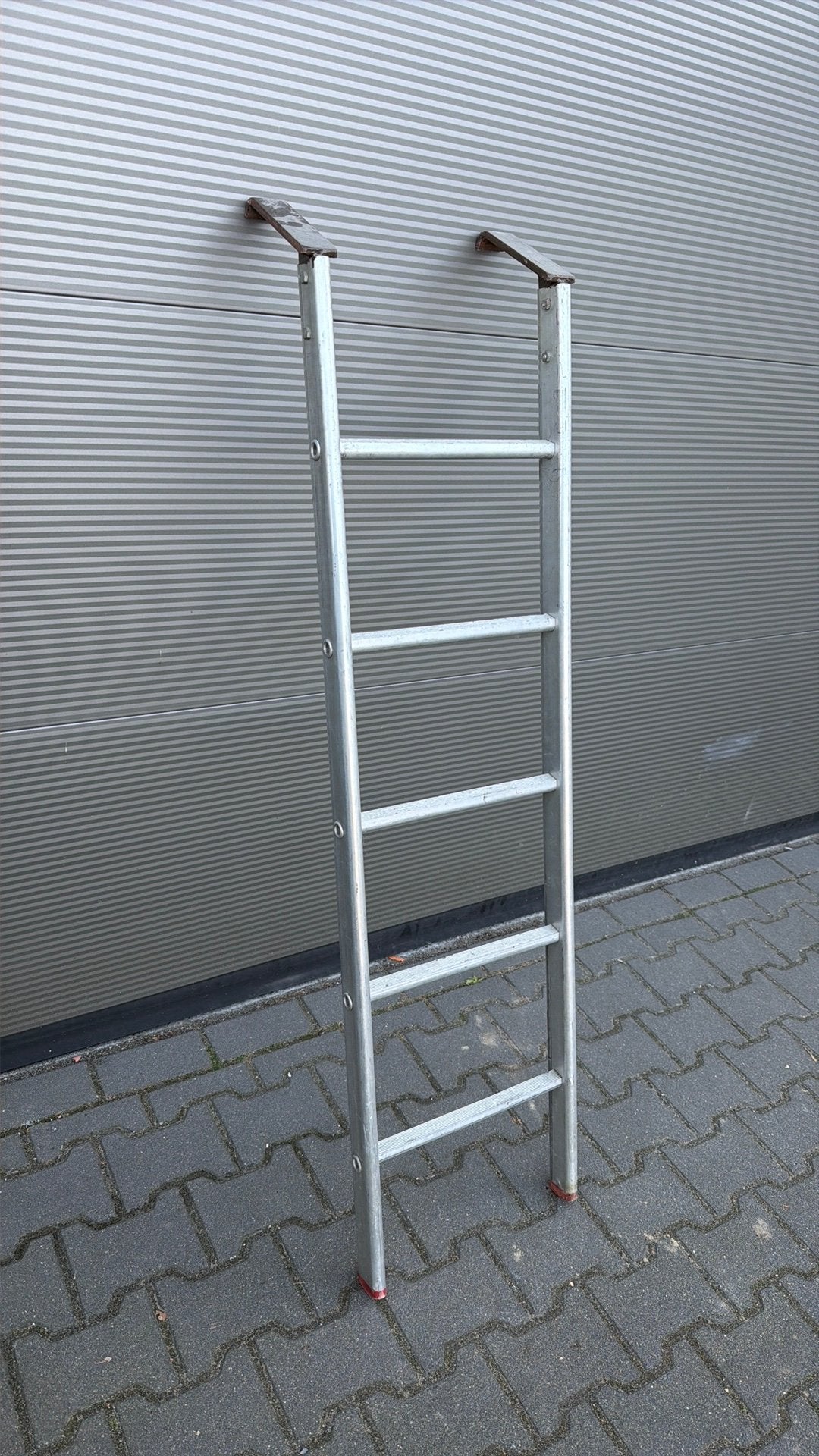 Aluminium trap, zwaar en supersterk!, Doe-het-zelf en Verbouw, Ophalen, Gebruikt, Ladder, Minder dan 2 meter