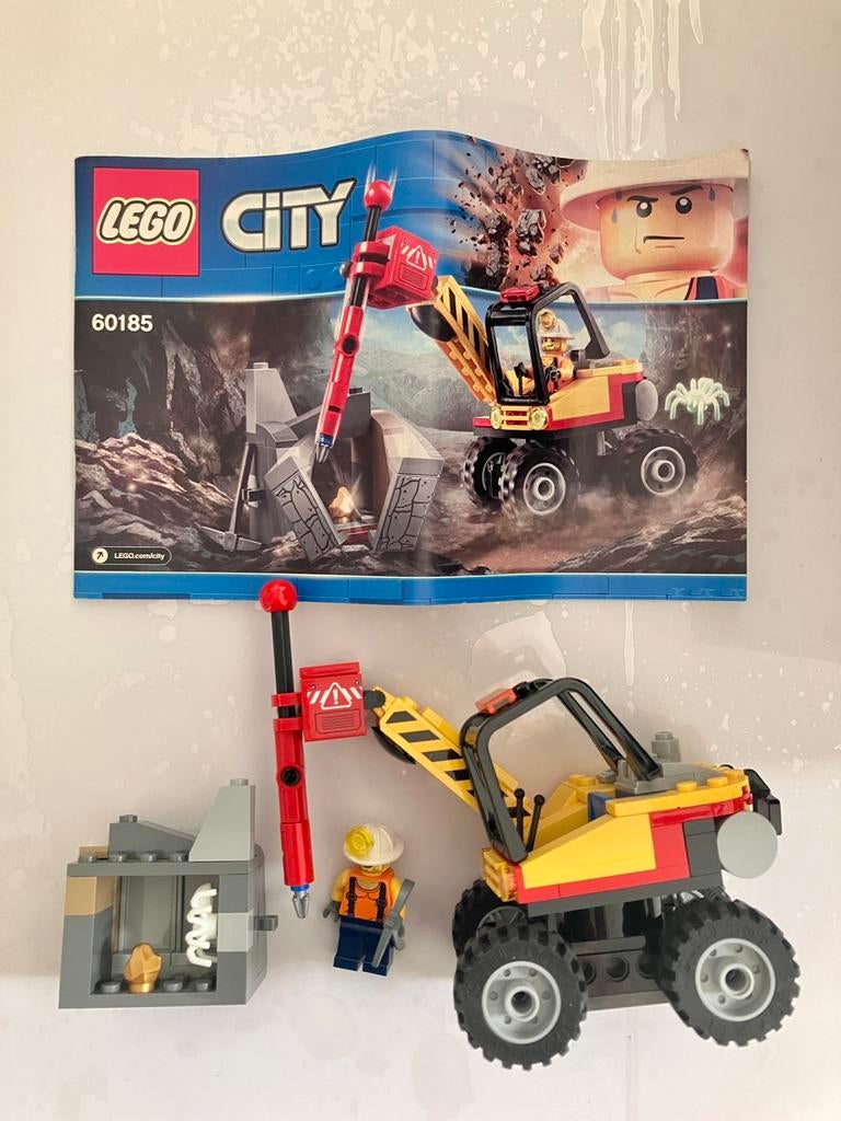 Lego 60185, Ophalen, Zo goed als nieuw, Complete set, Lego