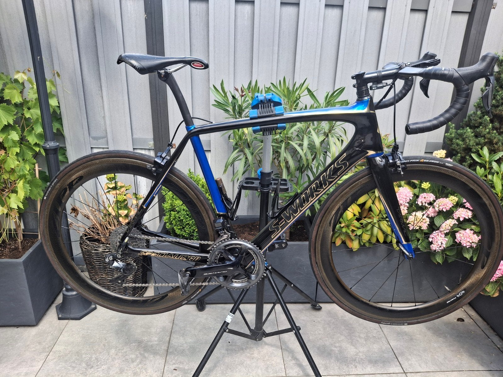 S-Works Racefiets met Shimano Dura-Ace Di2 + Garmin pedalen, Ophalen of Verzenden