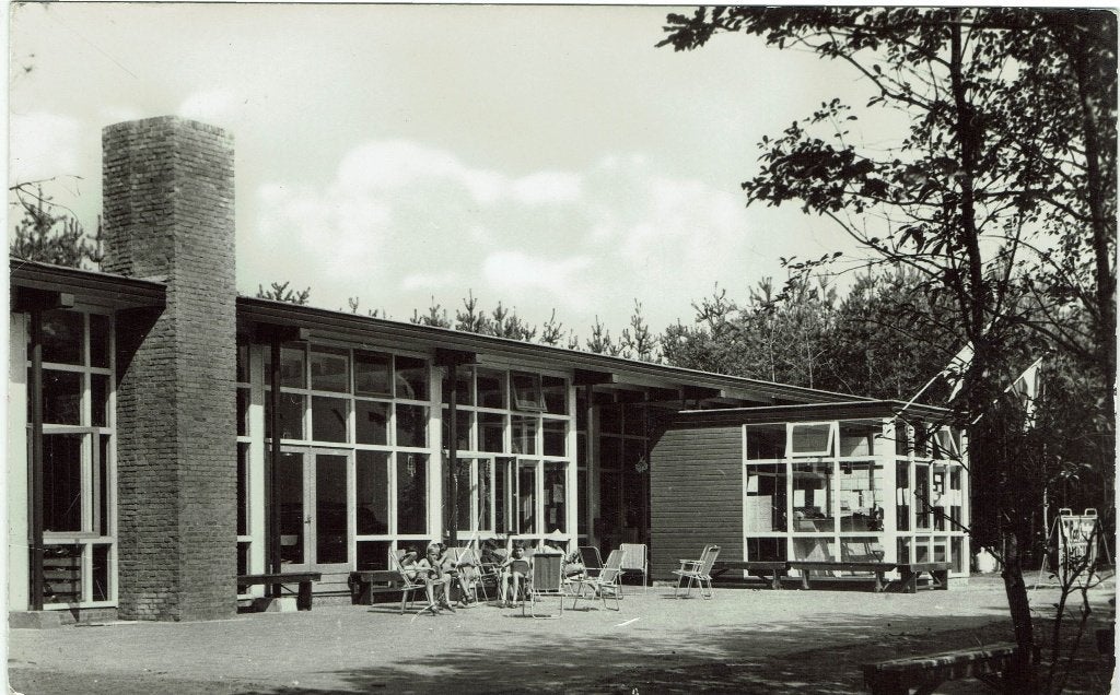 Chaam–Recreatiecentrum De Flaesbloem. Gelopen Den Haag 1963, Ophalen of Verzenden, 1960 tot 1980, Gelopen, Noord-Brabant