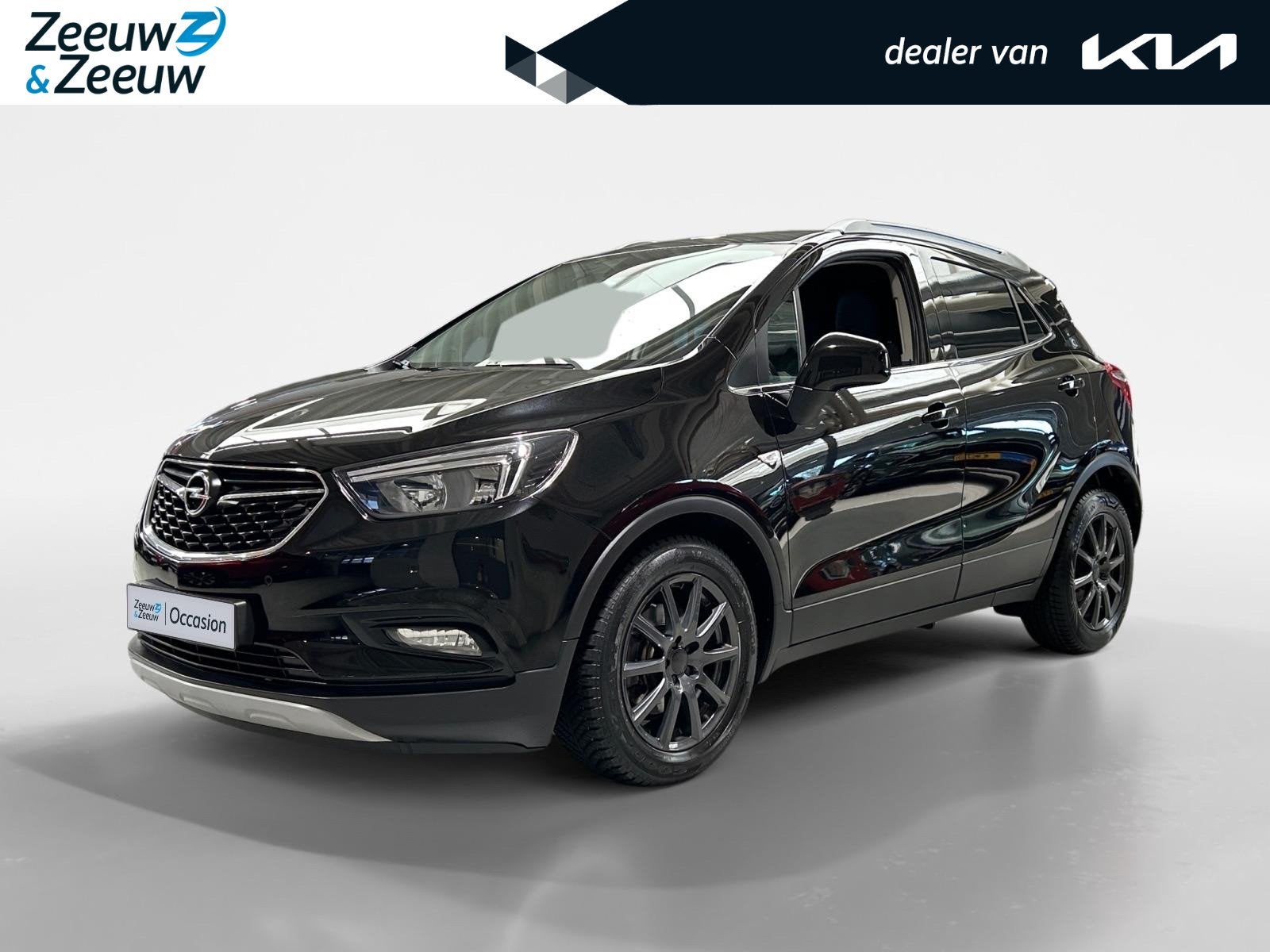 Opel Mokka X 1.4 Turbo 120 Jaar Edition | All-Seasonbanden |, Auto's, Voorwielaandrijving, 12 maanden, Gebruikt, Zwart