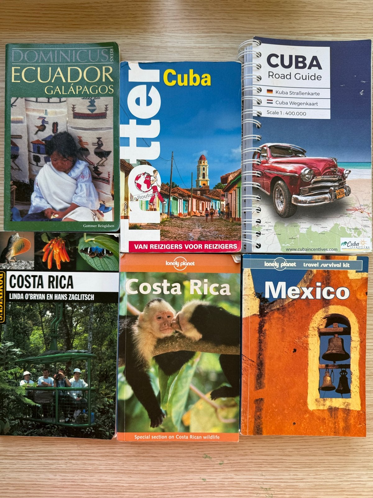 Reisgidsen Midden- en Zuid-Amerika: Cuba, Ecuador, Costa Ric, Boeken, Lonely Planet, Midden-Amerika, Reisgids of -boek, Ophalen