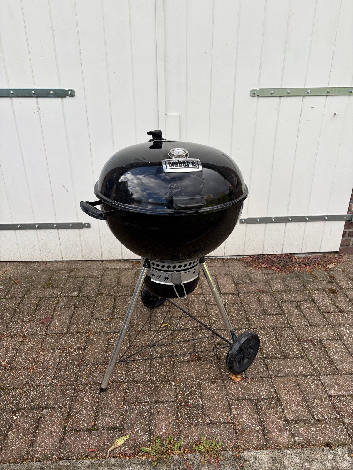 Weber Master-Touch GBS Premium E-5770 BBQ met hoes, Tuin en Terras, Ophalen, Gebruikt