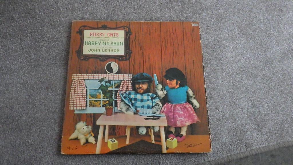 LP Pussy cats Harry Nilsson, Ophalen of Verzenden, Gebruikt, 12 inch, Poprock