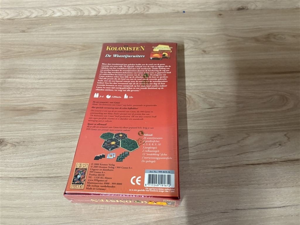 de kolonisten van catan woestijnruiters - s4200, Hobby en Vrije tijd, Verzenden, Zo goed als nieuw