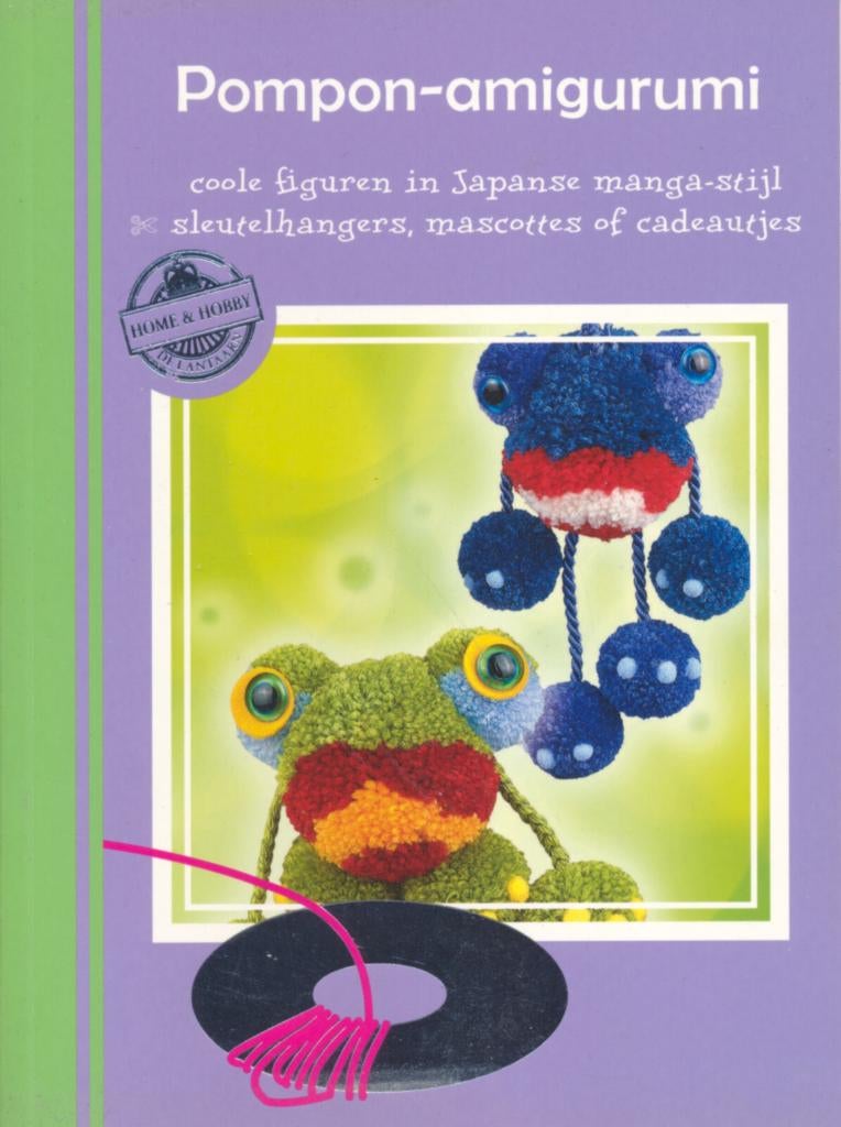 Pompon-amigurumi, Ophalen of Verzenden, Zo goed als nieuw, Breien en Haken