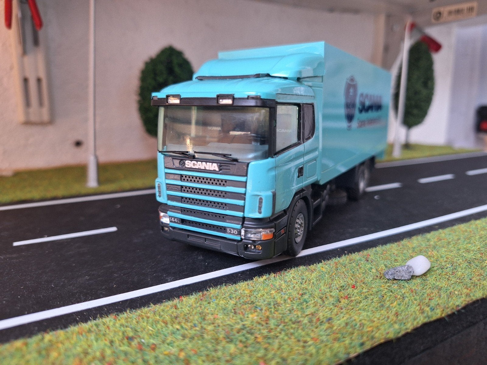 SCANIA 144L.            TEKNO, Verzenden, Zo goed als nieuw, Bus of Vrachtwagen, Tekno