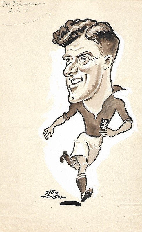 Voetbal ! Originele groot formaat karikaturen ADO Den Haag, Ophalen, Overige binnenlandse clubs