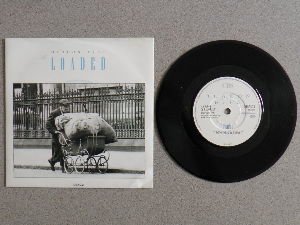 Deacon Blue - Loaded VINYL SINGLE, Gebruikt, 7 inch, Pop, Fotohoes