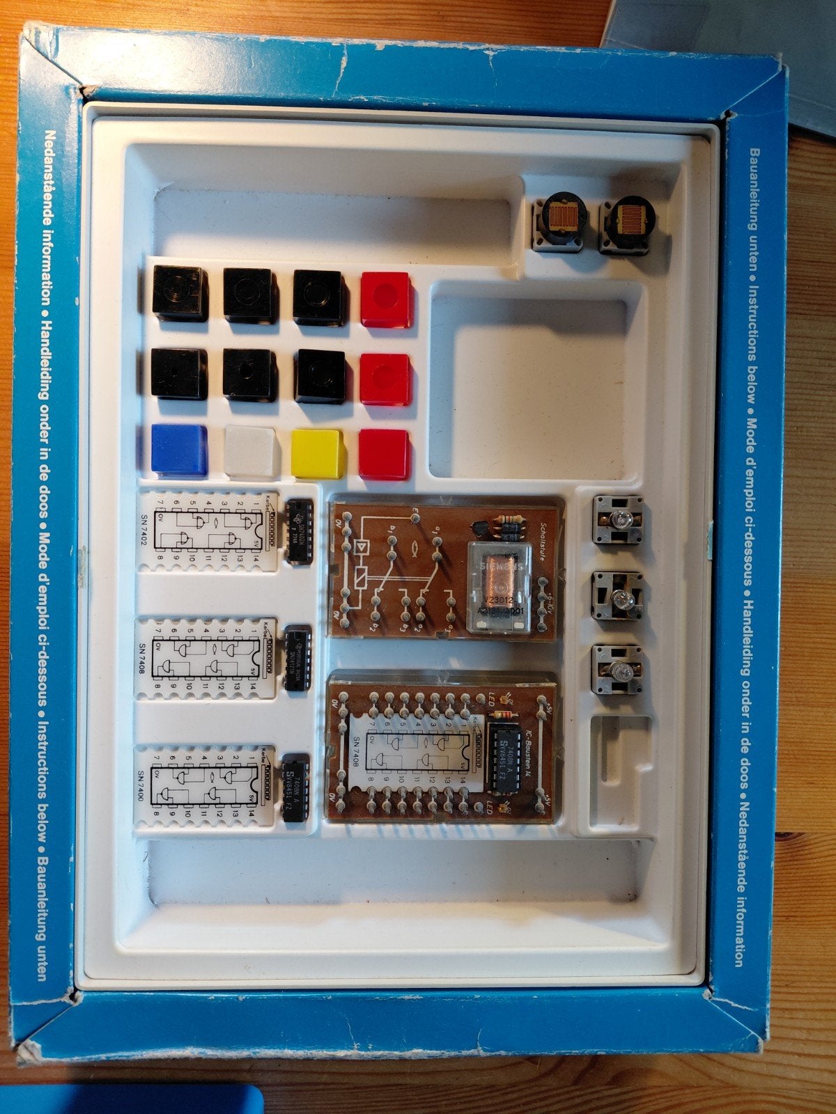 Vintage Fischer technik IC- Digital-Praktikum 1977, Ophalen of Verzenden, Gebruikt