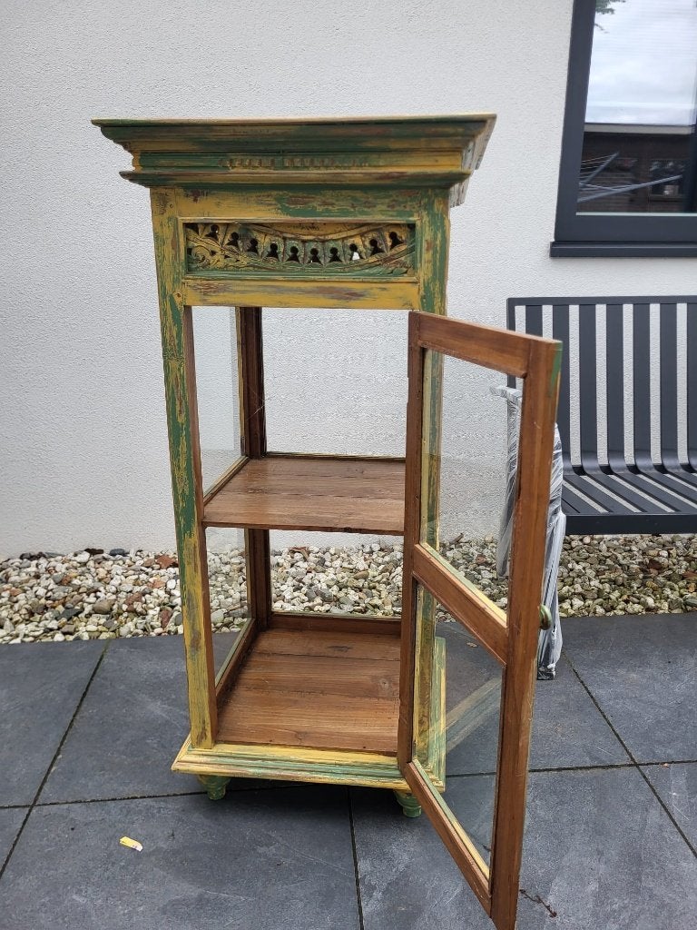 Vitrinekast, Ophalen, 50 tot 100 cm, 150 tot 200 cm, 25 tot 50 cm