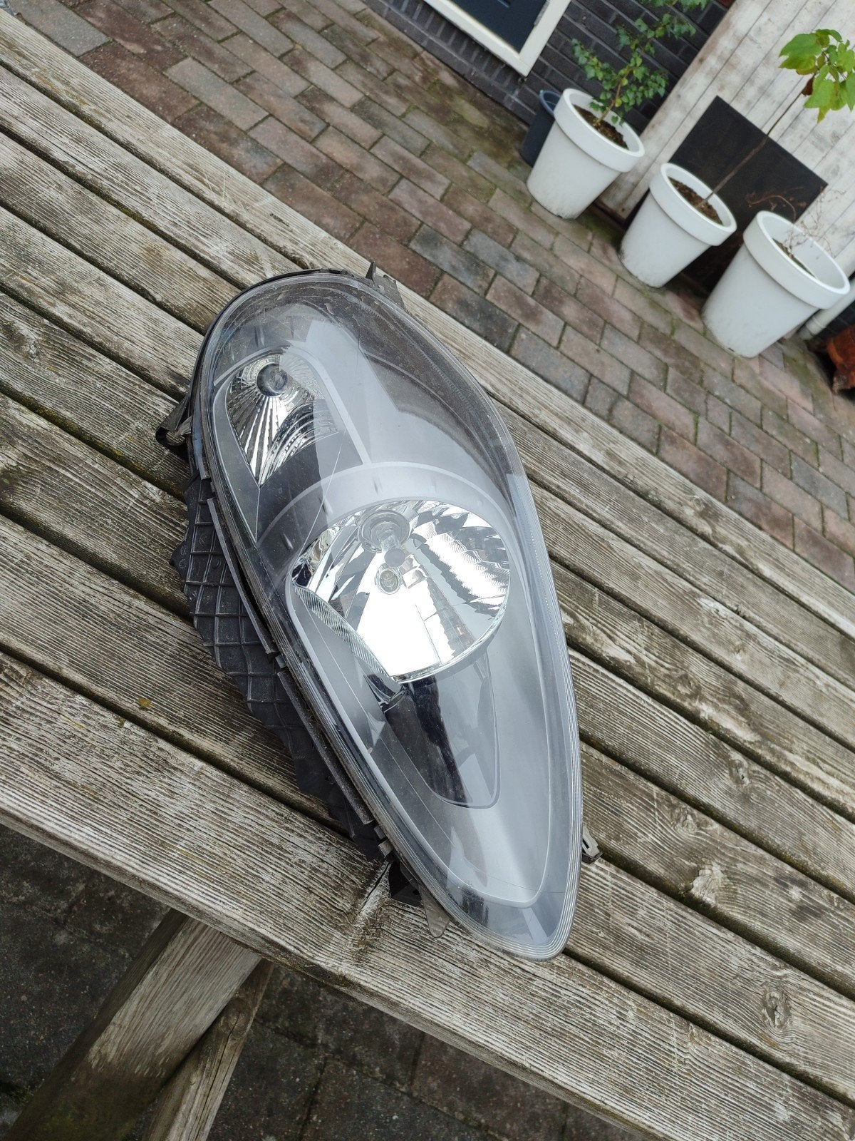 koplamp Rechts Fiat Punto evo, Auto-onderdelen, Ophalen of Verzenden, Gebruikt, Fiat