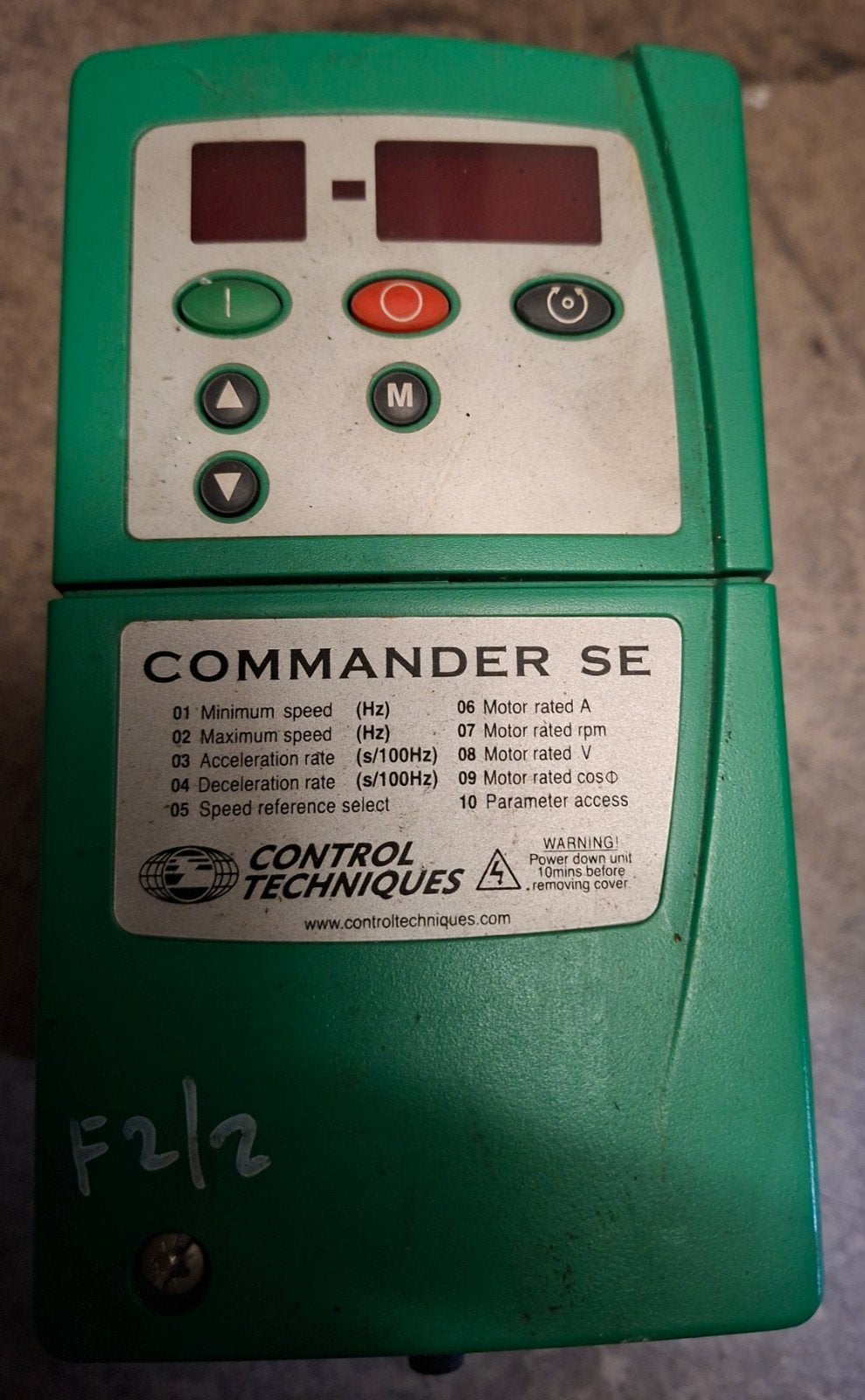 Control Techniques Commander SE Frequentie Regelaar 0.75kW, Ophalen of Verzenden