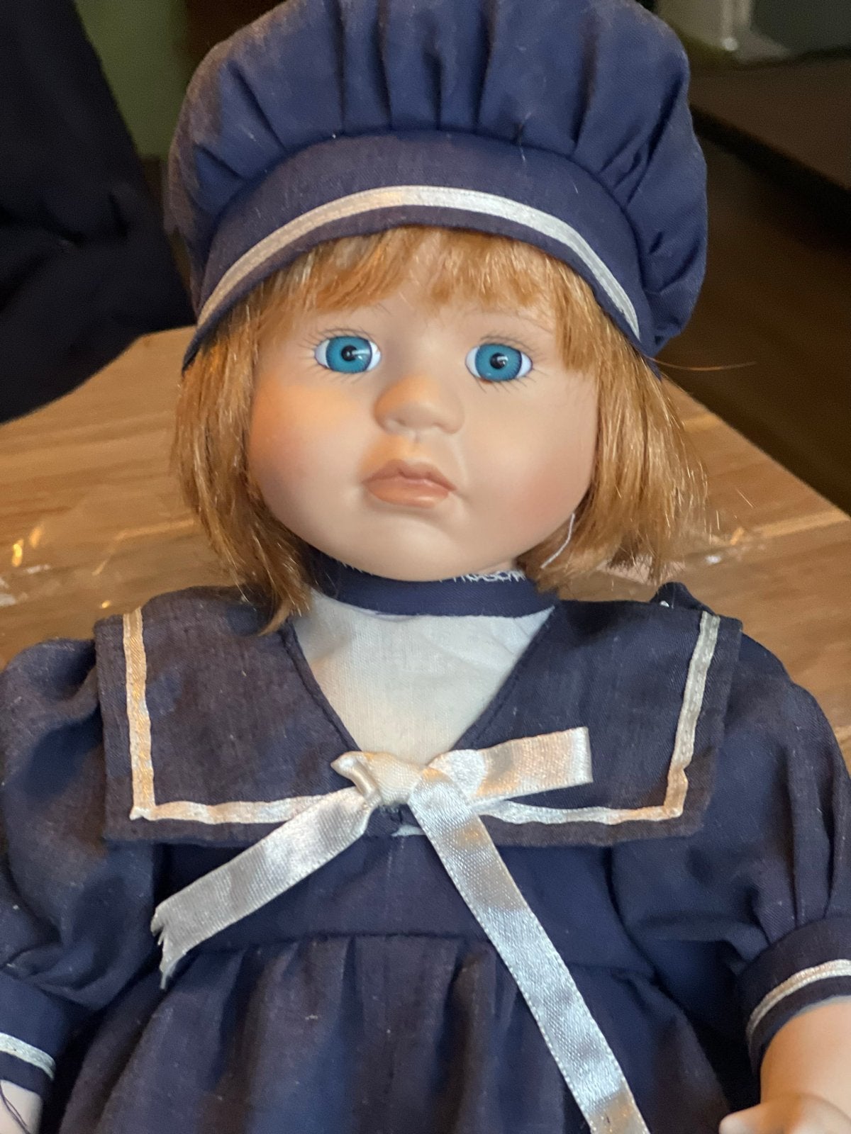 Promenade Collectie "Anne" Meisjespop Matrozenpakje, Verzamelen, Ophalen, Gebruikt, Pop