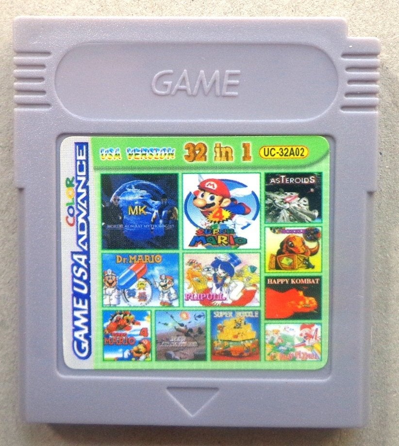 32 in 1 voor de Nintendo Gameboy, Avontuur en Actie, Gebruikt, 1 speler, Ophalen of Verzenden