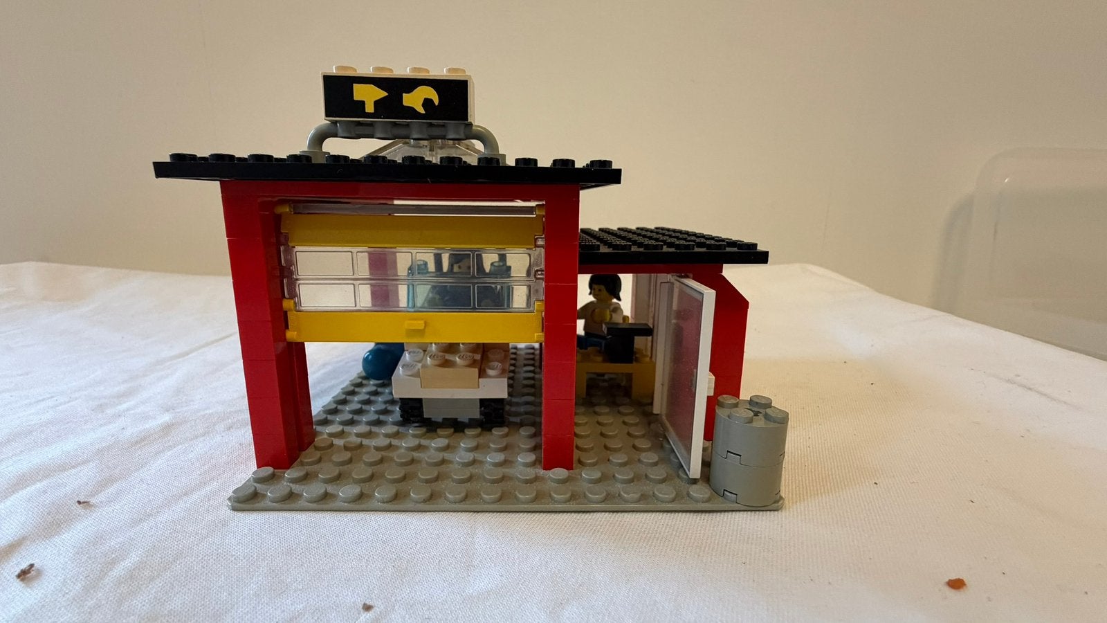 Vintage lego city garage 6369, Ophalen, Gebruikt, Lego