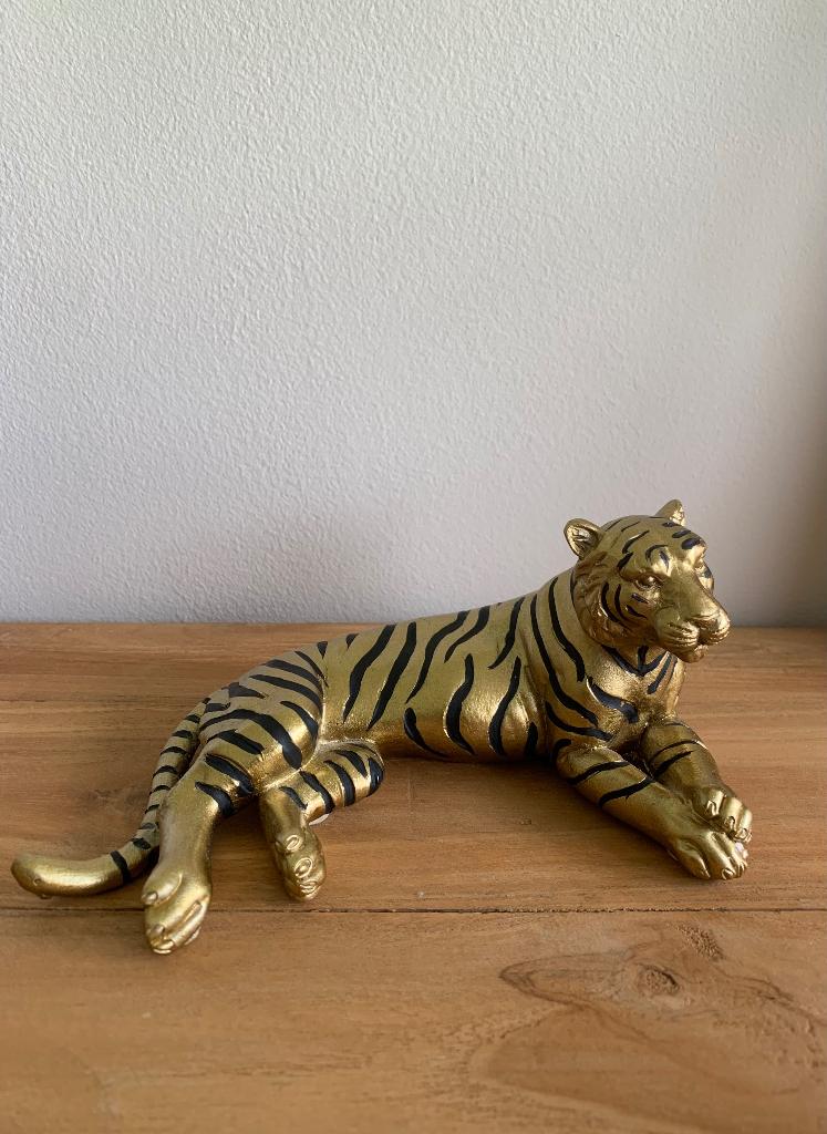Beeldje tijger, Verzamelen, Beelden en Beeldjes, Verzenden, Zo goed als nieuw, Dier