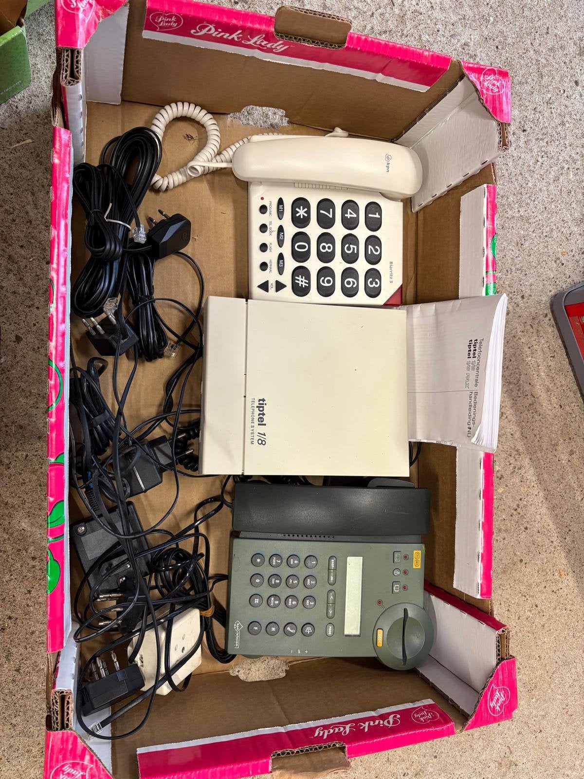 Kavel kpn telefoontoestellen en toebehoren, Ophalen, Gebruikt