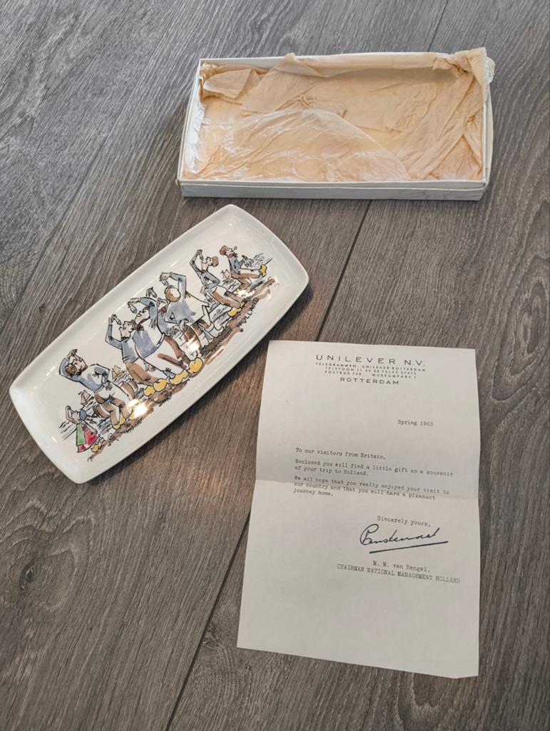 Vintage relatie geschenk Unilever, Ophalen of Verzenden, Gebruiksvoorwerp