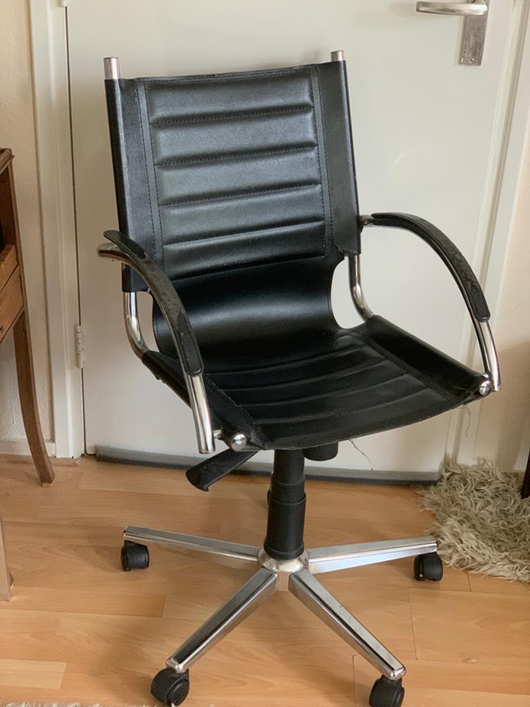Bureaustoel Eames - lookalike, Ophalen, Gebruikt, Zwart, Bureaustoel