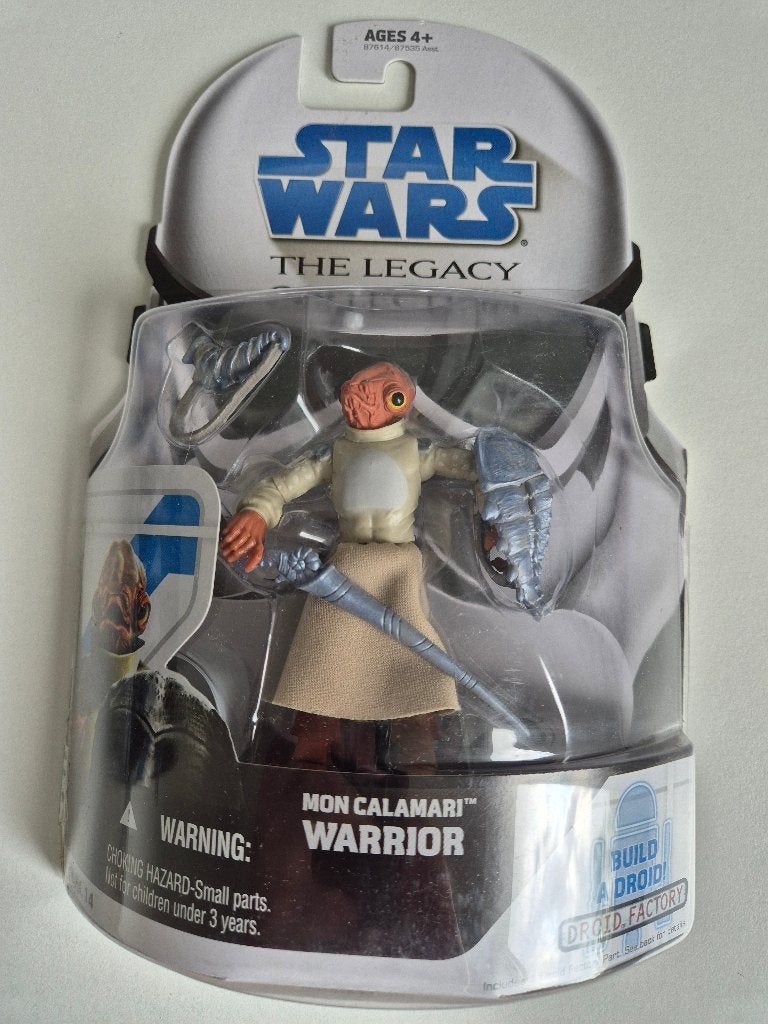 Star Wars TLC Blue BD14 Mon Calamari Warrior, Ophalen of Verzenden, Nieuw, Actiefiguurtje