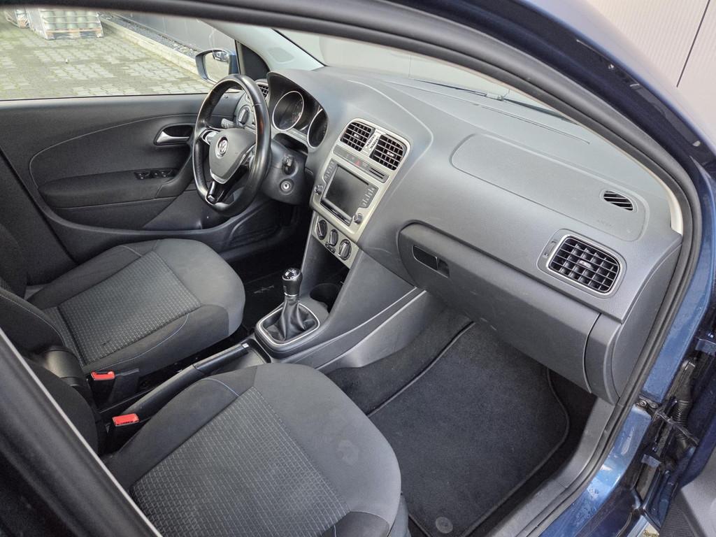 Volkswagen Polo 1.0 BlueMotion Cruise control, Voorwielaandrijving, 95 pk, Blauw, Handgeschakeld