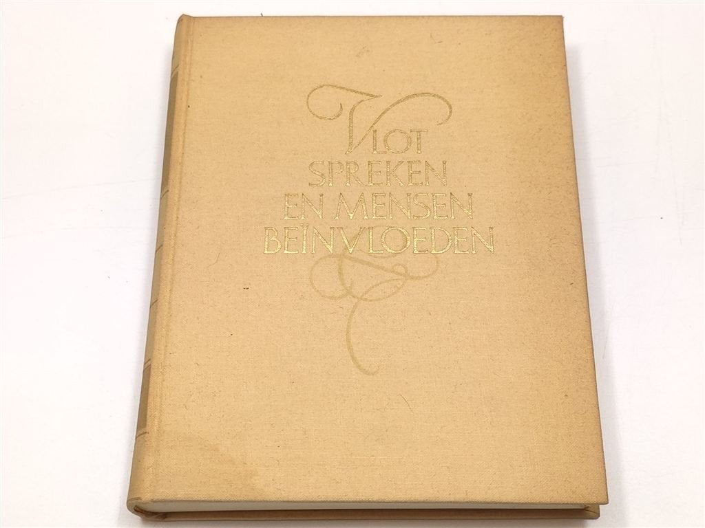 Vlot Spreken en Mensen Beïnvloeden — Carnegie, Vintage 1944, Ophalen of Verzenden, Gelezen