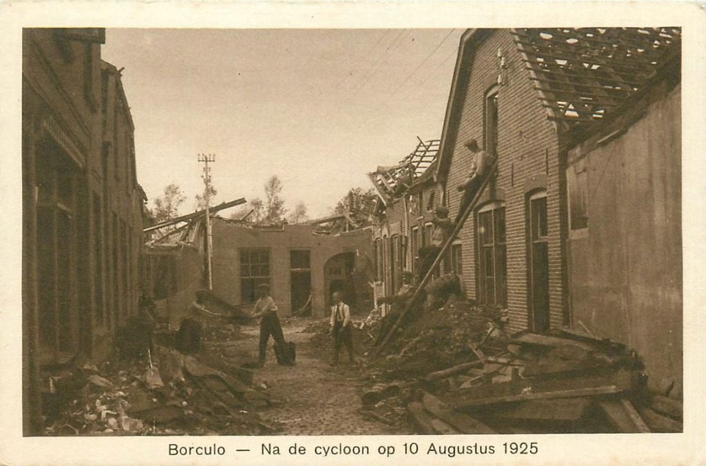 701-216-051 Borculo Na de Cycloon, Verzenden, Voor 1920, Gelderland