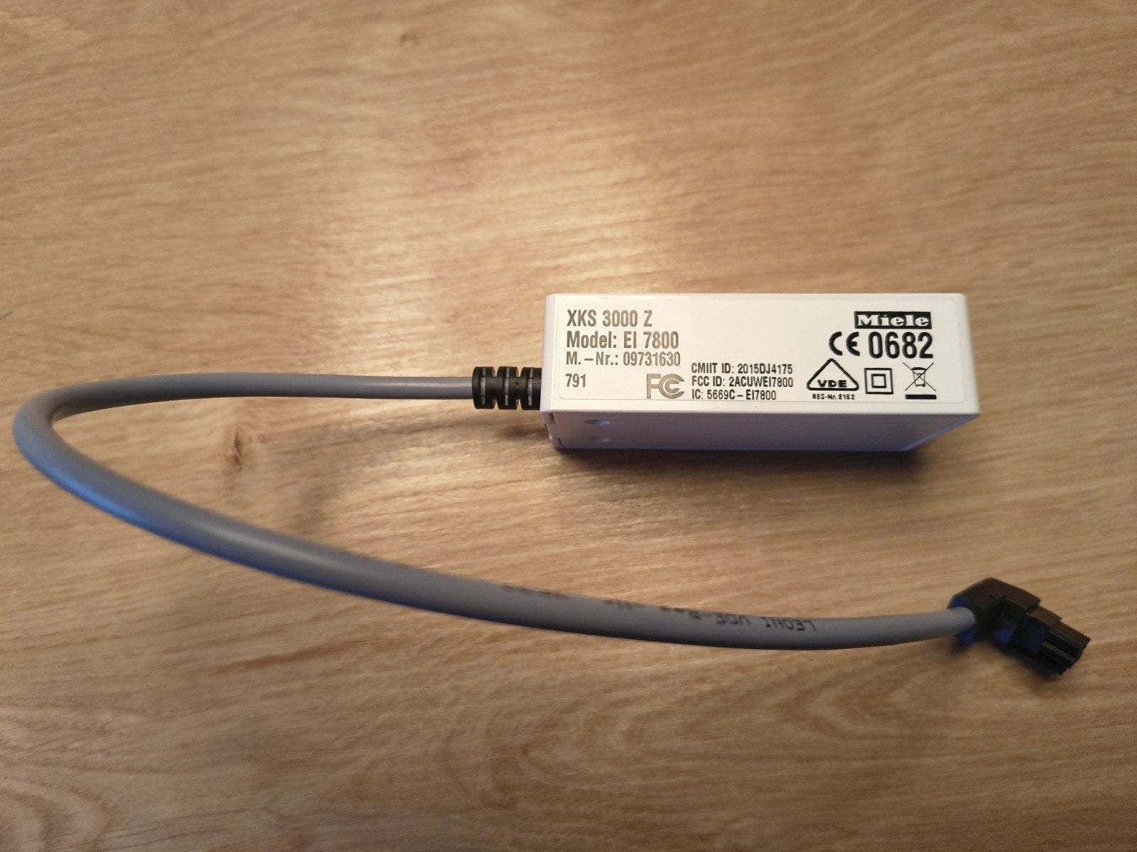 Miele XKS 3000 Z communicatiestick- Model EI 7800, Ophalen of Verzenden, Zo goed als nieuw