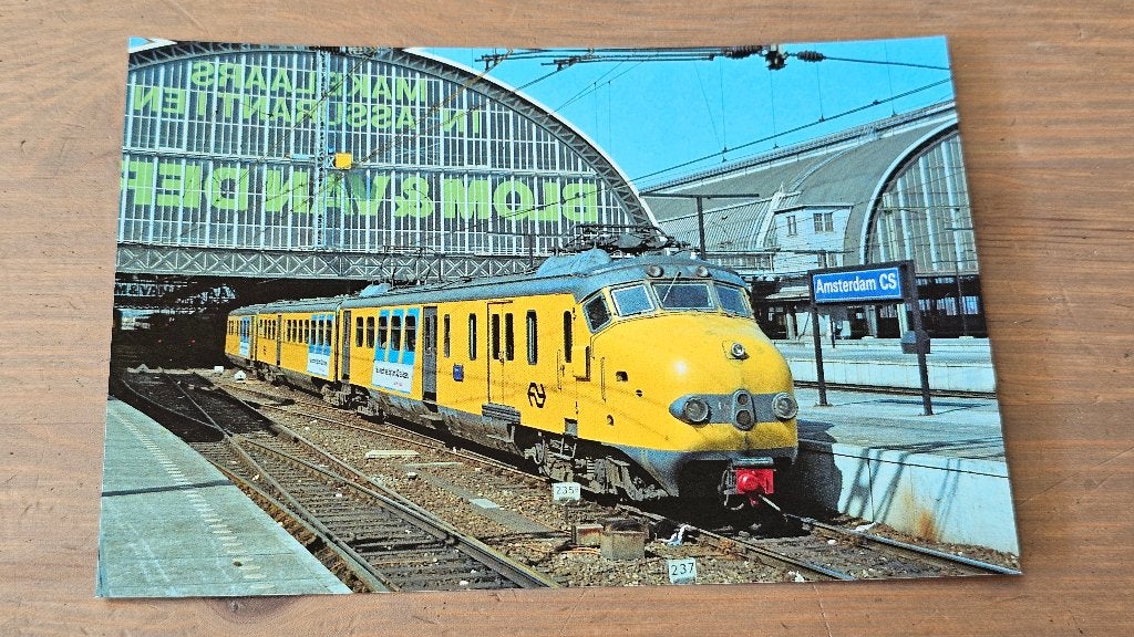 Foto TREIN NS Nederlandse Spoorwegen Mat 54 Hondekop, Verzenden, Gebruikt, Trein, Overige typen